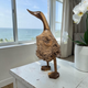 Hand Carved Medium Bamboo Root Duck Nr 1