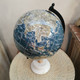 Blue Earth Globe on Marble Stand