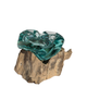 Small Hand Blown Glass Ashtray On Wood Design 4