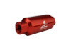 Aeromotive In-Line Filter - AN-10 size - 40 Micron SS Element - Red Anodize Finish