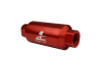 Aeromotive In-Line Filter - AN-10 size - 40 Micron SS Element - Red Anodize Finish