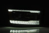 AlphaRex 06-08 Dodge Ram 1500HD LUXX LED Projector Headlights Plank Style Alpha Blk w/Seq Signal/DRL