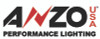 ANZO 07-13 Chevrolet Silverado 3500 Projector Headlights - Black Amber