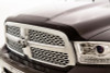 AVS 09-18 Dodge RAM 1500 Quad Cab Ventvisor & Aeroskin Deflector Combo Kit - Matte Black