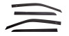 AVS 09-18 Dodge RAM 1500 Crew Cab Ventvisor In-Channel Window Deflectors 4pc - Matte Black