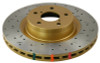 DBA 7/90-96 Turbo/6/89-96 Non-Turbo 300ZX Front Drilled & Slotted 4000 Series Rotor