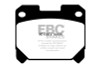 EBC 93-98 Toyota Supra 3.0 Twin Turbo Yellowstuff Rear Brake Pads