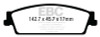 EBC 15+ Cadillac Escalade 6.2 2WD Ultimax2 Rear Brake Pads