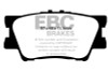 EBC 13+ Lexus ES300h 2.5 Hybrid Redstuff Rear Brake Pads