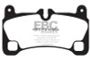 EBC 08 Porsche Cayenne 4.8 Turbo Yellowstuff Rear Brake Pads