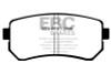 EBC 06-11 Hyundai Accent 1.6 Redstuff Rear Brake Pads