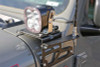 Fabtech 18-21 Jeep JL/JT Antenna Light Bracket Kit (Adjustable)