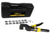Haltech HC5 Hydraulic Crimping Tool - 5 TON - Suits 00 AWG to 12AWG Cable