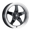 Forgestar F091 17X5.0 D5 Drag 5X120.65 ET-26 BS2.0 Gloss Black w/ Machine Lip 78.1