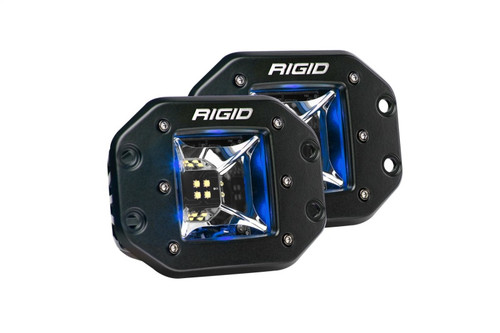Rigid Industries Radiance 3in Blue Backlight - Flush Mount - Pair