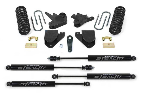 Fabtech 08-10 Ford F250 2WD V8 Gas 6in Basic System w/Stealth Shocks