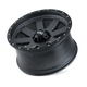 ION Type 134 17x8.5 / 5x127 BP / 6mm Offset / 83.82mm Hub Matte Gunmetal/Black Beadlock Wheel