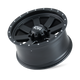 ION Type 134 17x8.5 / 5x127 BP / 6mm Offset / 83.82mm Hub Matte Gunmetal/Black Beadlock Wheel