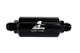 Aeromotive In-Line Filter - (AN-10) 100 Micron Stainless Steel Element Black Anodize Finish