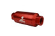 Aeromotive In-Line Filter - AN-10 size - 40 Micron SS Element - Red Anodize Finish