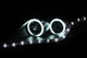 ANZO 2010-2011 Toyota Camry Projector Headlights w/ Halo Black (CCFL)