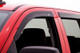 AVS 15-18 Chevy Colorado Crew Cab Ventvisor Low Profile Window Deflectors 4pc - Matte Black