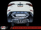 AWE Tuning 18-19 Volkswagen Jetta GLI Mk7 Track Edition Exhaust - Diamond Black Tips (Fits OEM DP)