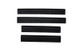 AVS 99-09 Ford F-250 Supercrew Stepshields Door Sills 4pc - Black