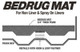 BedRug 05-16 Toyota Tacoma 5ft Bed Mat (Use w/Spray-In & Non-Lined Bed)