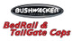 Bushwacker 11-15 Ford Ranger T6 Tailgate Caps - Black