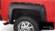 Bushwacker 16-18 Chevy Silverado 1500 Fleetside Pocket Style Flares 4pc 69.3in Bed - Black