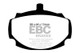 EBC 62-81 Mg MGB 1.8 Redstuff Front Brake Pads