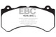 EBC 16+ Cadillac ATS-V 3.6 Twin Turbo Redstuff Front Brake Pads