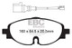 EBC 14+ Audi A3 1.8 Turbo Yellowstuff Front Brake Pads