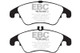 EBC 12+ Mercedes-Benz C250 Coupe 1.8 Turbo Sport Edition Yellowstuff Front Brake Pads