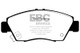 EBC 12 Acura ILX 1.5 Hybrid Redstuff Front Brake Pads