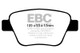 EBC 10-13 Audi A3 2.0 Turbo (Bosch rear caliper) Greenstuff Rear Brake Pads