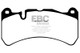 EBC 07-08 Ferrari 430 Scuderia 4.3 Bluestuff Front Brake Pads