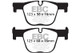 EBC 2017+ BMW 430 Coupe/Gran Coupe (F32/F33/F36) Bluestuff Rear Brake Pads