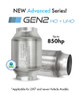 GESI G-Sport 6PK 400 CPSI EPA Approved 2.5in Inlet/Outlet GEN2 High Output Catalytic Conv Assembly