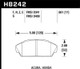 Hawk HP+ Street Brake Pads HB242N.661