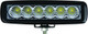 Hella Value Fit Mini 6in LED Light Bar - Flood Beam Pedestal