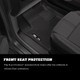 Husky Liners 14-18 Chevrolet Silverado 1500 Front & 2nd Seat X-Act Contour Floor Liners - Black
