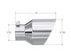 MBRP Universal T304 Stainless Steel Tip  3on ID / 5in OD Out / 8in Length Angle Cut Dual Wall