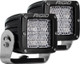 Rigid Industries Dually HD Black- 60 Deg. Lens - Set of 2