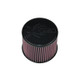 Injen High Performance Air Filter - 3.00 Black Filter 6 Base / 5 Tall / 5 Top