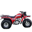 Honda ATC250ES Big Red Parts