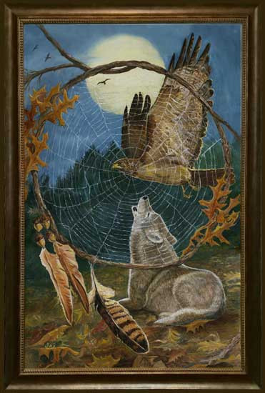 Dreamweaver, Gibson, framed