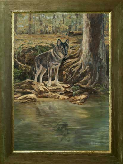 Indian Summer, Gibson, framed (16x24)