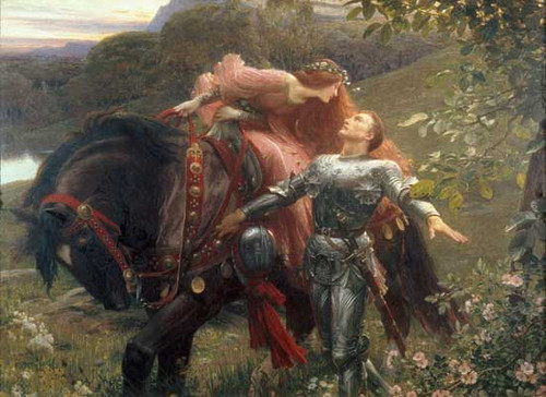 La Belle Dame sans Merci, Dicksee (26X35.75)